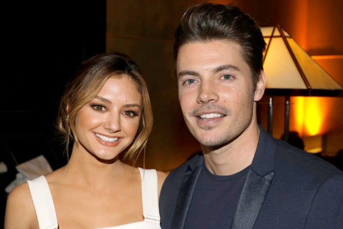 Christine Evangelista with Josh Henderson
